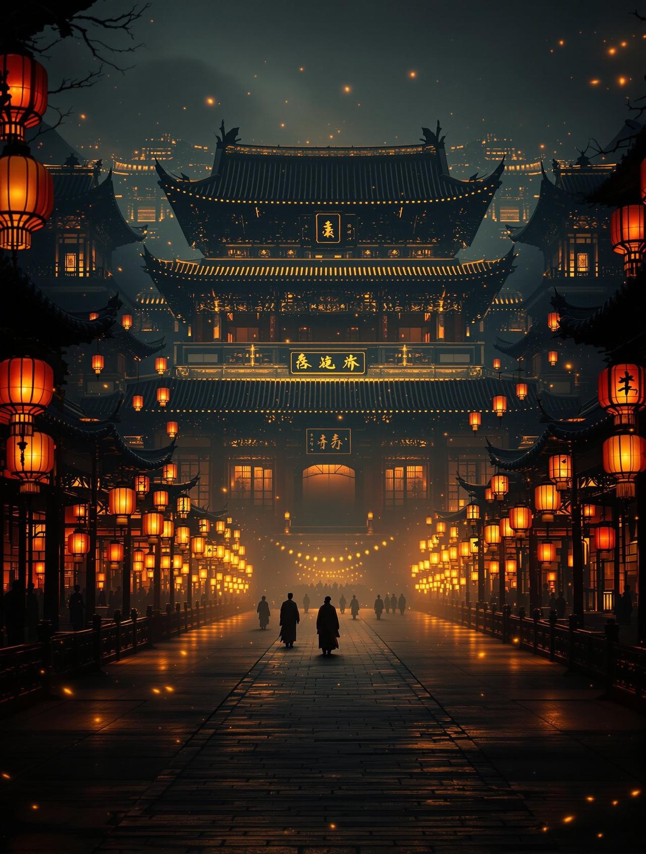扣扣影视传媒作品《满江红》海报，张艺谋悬疑喜剧力作